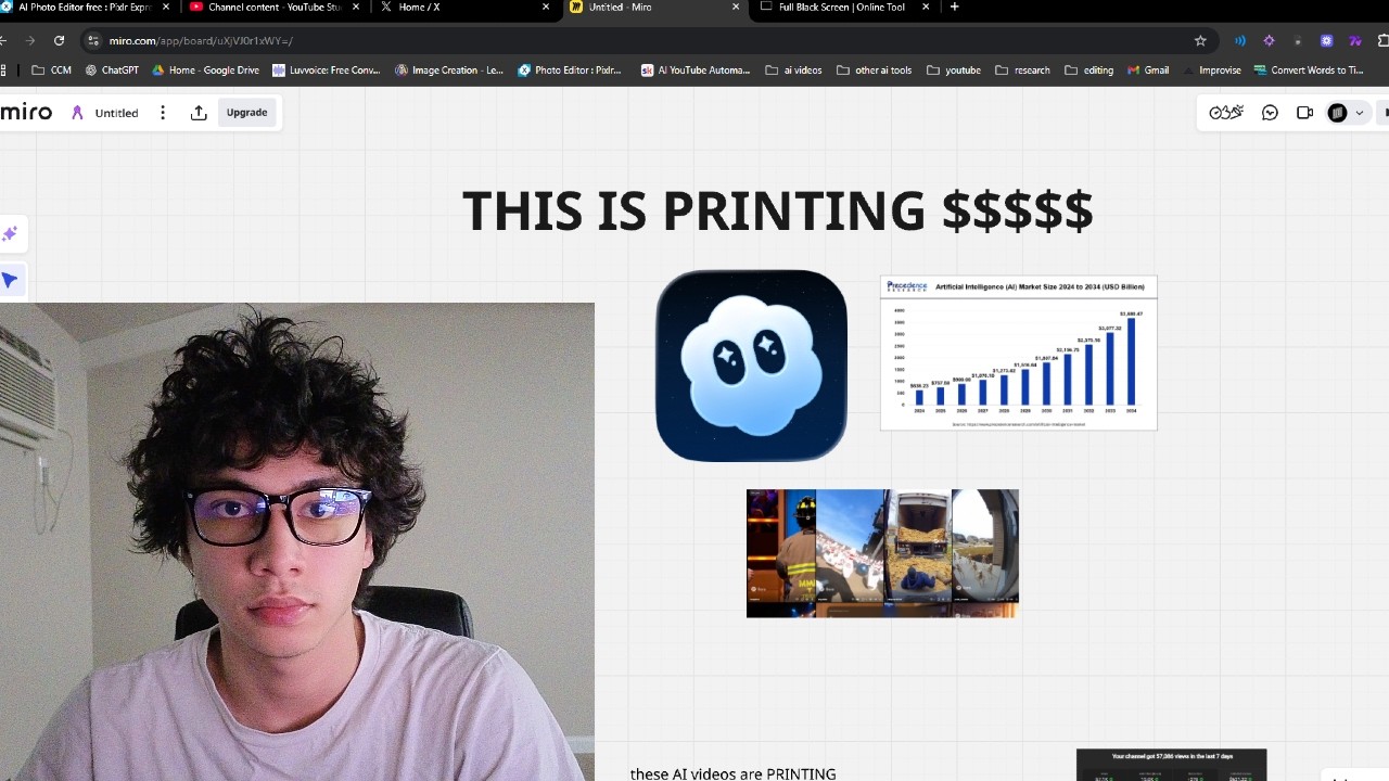 19yr old explains how to print with Sora 2 yt automation