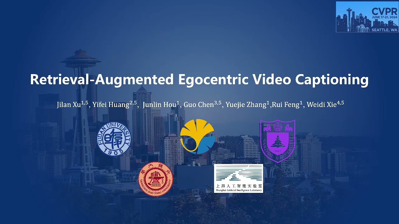 [CVPR 2024] Retrieval-Augmented Egocentric Video Captioning