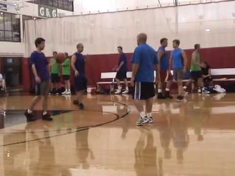 2013 Poly 3-on-3 Basketball Tournament, Round 3, Blue vs Purple, Court A, 9:50 am