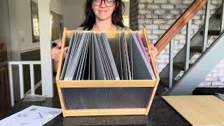 Wisuce Essentials Hanging File Box Organizer for Letter Size, Beautiful and Very High Quality!