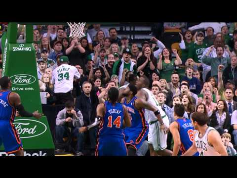 Jeff Green Dunks on His Own Head