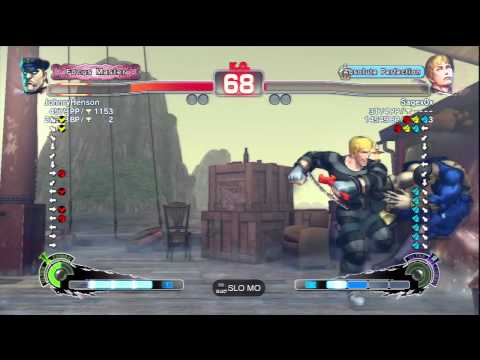 JohnryHenson [M.Bison] Vs sagex0x [Cody] SSF4 AE Online Ranked Matches - PSN