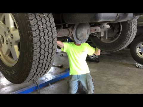 2004 Jeep Liberty worn out rear end.
