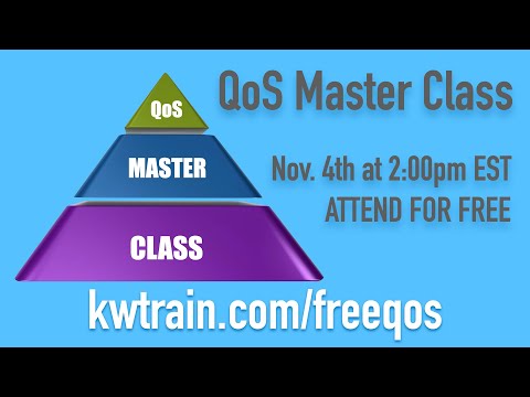 Watch the Filming of my QoS Master Class for Free