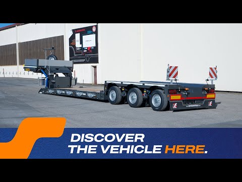 Faymonville - MegaMAX extendable lowbed trailer with 3 pendular axles and detachable gooseneck