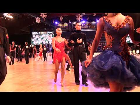 00022 WDSF U21 Open Latin r.1  BELLEVUE PARK HOTE cup