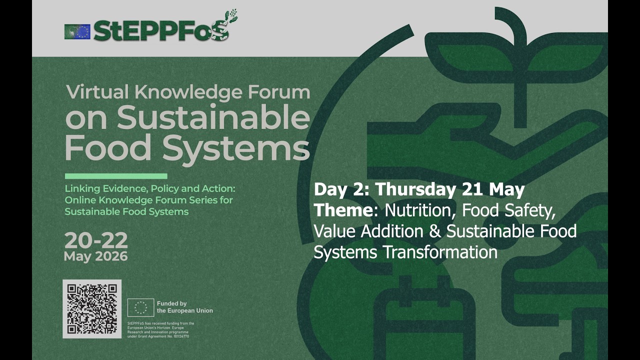 Day 2: Nutrition, Food Safety, Value Addition & Sustainable Food Systems Transformation, 2026