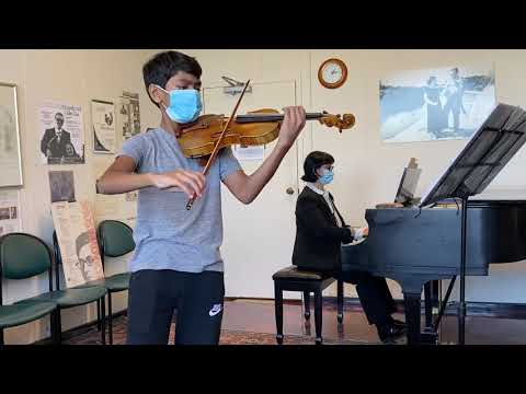 Dvorak romance rehearsal | Ayaan Ahmad and Lorena Tecu
