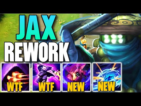 JAX REWORK IS HERE AND THEY MADE HIM A MAGE?! (BRAND NEW ABILITIES)