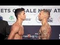JOEY SPENCER VS TRAVIS GAMBARDELLA - FULL WEIGH IN AND FACE OFF VIDEO