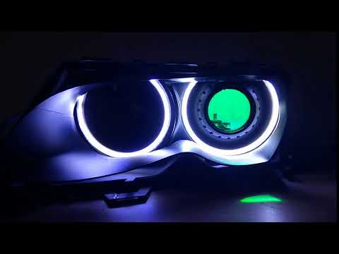 BMW E46 Custom projector demons