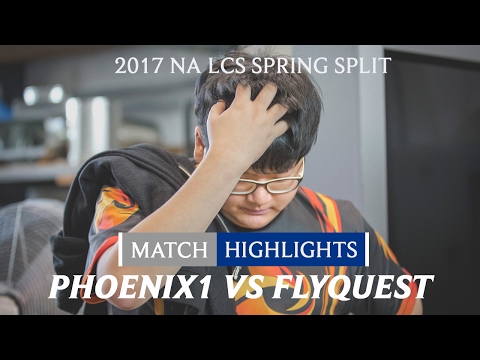 Highlights: P1 vs FLY - 2017 NA LCS Spring Split Week 4