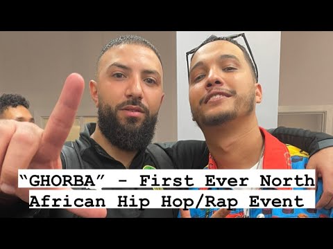 Preforming at the first ever North African show Ghorba ft SmallX, Ard Adz, Dizzy Dros and more