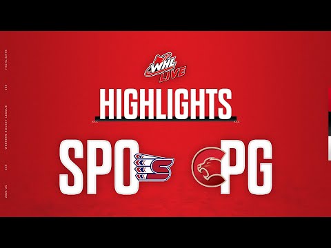 Spokane Chiefs at Prince George Cougars 3/2 | WHL Highlights 2023-24