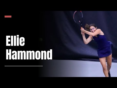 Ellie Hammond - College tennis recruiting video (Fall 2024)