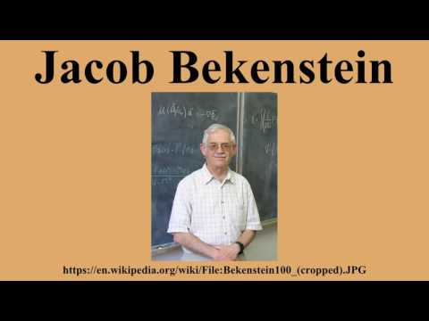 Jacob Bekenstein