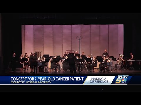 Mount St. Joseph's concert band brings cancer patient's story to life through music