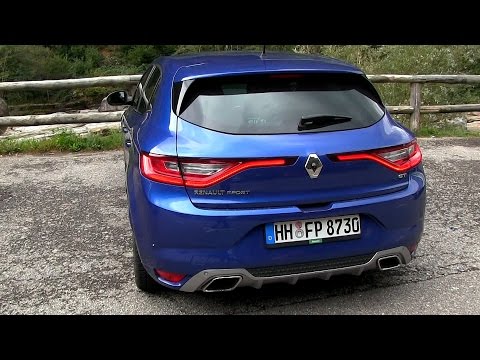 2016 Renault Megane GT (205 HP) TEST DRIVE