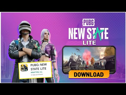 PuBG NEW STATE LITE VERSION😱 PUBG NEW STATE LITE GAMEPLAY