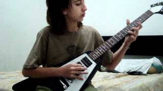 Thyrfing - Over The Hills And Far Away Guitar Cover! Wesley