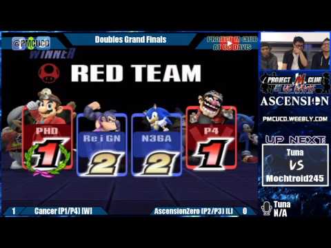"Ascension 9/24/16" - Cancer (Mario & Wario) v. AscensionZero (DK & Sonic) - Grand Finals
