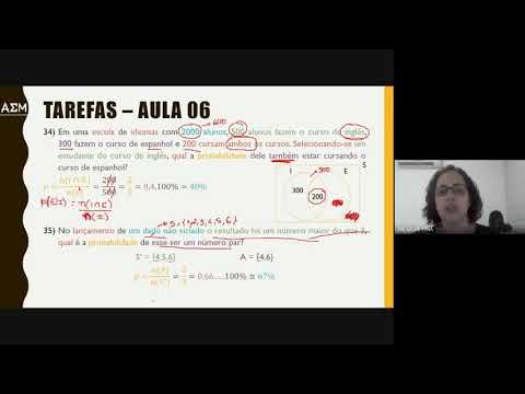Probabilidade - Aula de correção 10/09/2020