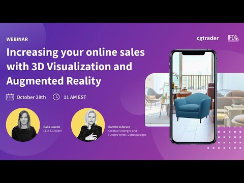 Increasing Your Online Sales with 3D Visualization and Augmented Reality for Interior Design