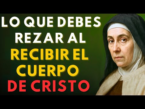SANTA TERESA ADVIERTE: ¡LO QUE DICES EN LA COMUNIÓN PUEDE ESTAR ALEJANDO A JESÚS DE TI!