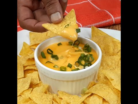 Deliciosa Salsa de Queso Cheddar para Nachos: Aprende a hacer esta irresistible receta !