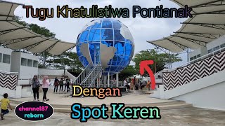 preview picture of video '#djispark                                            Tugu Khatulistiwa Pontianak Hadirkan Spot Keren'
