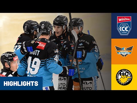 ICE Hockey: Steinbach Black Wings Linz vs. HC Falkensteiner Pustertal Wolves | Highlights