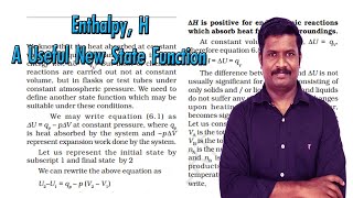 7.Enthalpy | A Useful State Function | CHEMISTRY TEACH | CBSE Class 11 | ncert chemistry class 11