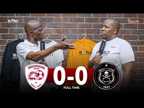 Makgopa Was Very Poor Upfront | Sekhukhune United 0-0 Orlando Pirates | Junior Khanye