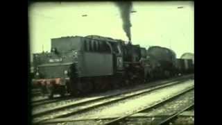 preview picture of video 'SNCF/DB Arch - Echange de cigares à Bouzonville 1976 (Moselle) FRET'