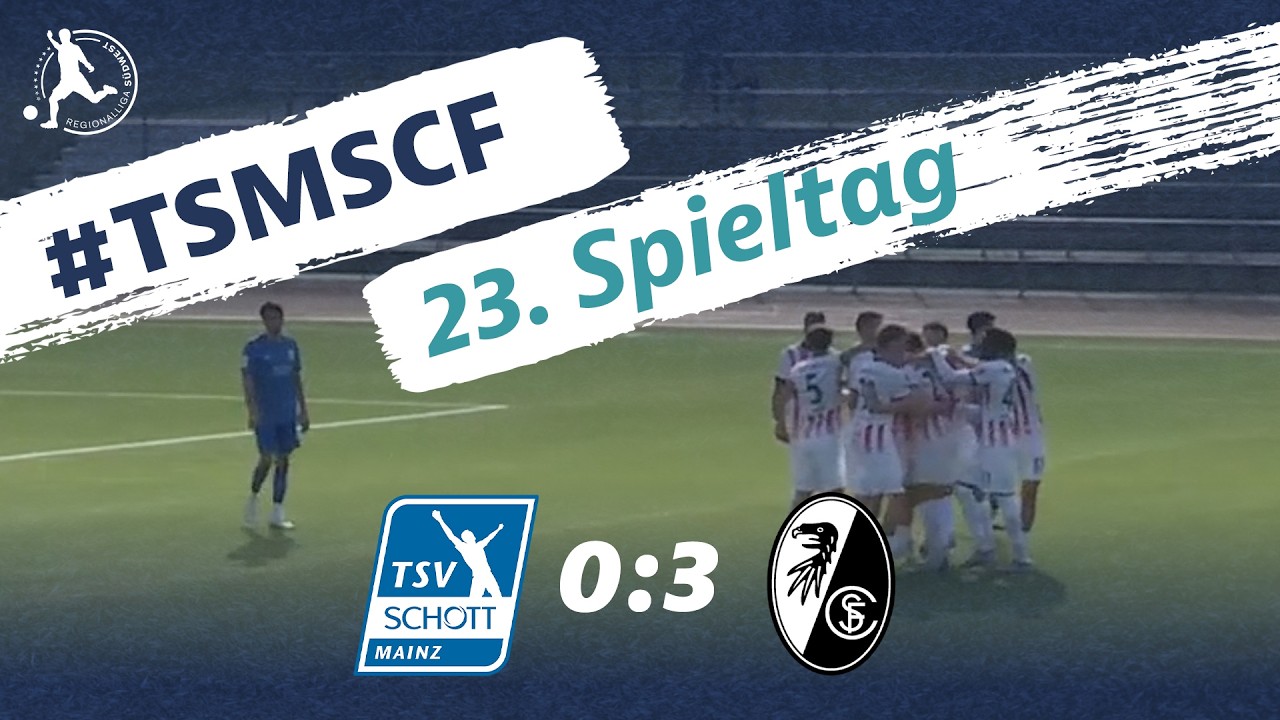 TSV Schott Mainz vs SC Freiburg II U23 Highlights