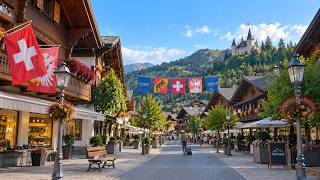 GSTAAD, SWITZERLAND 🇨🇭 | Walking Through the Most Luxurious Village in the Swiss