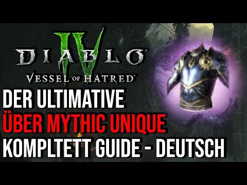 Diablo 4 - Mythic Items & Uber Uniques Complete Guide - German | Everything you need to know
