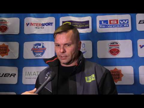 Titaanien päävalmentaja Mika Piispasen kommentit Ketterä - Titaanit pelin jälkeen