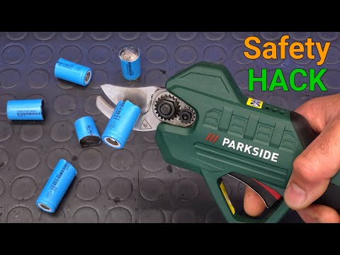 PARKSIDE Pruning Shears Safety HACK by ErCanEverything