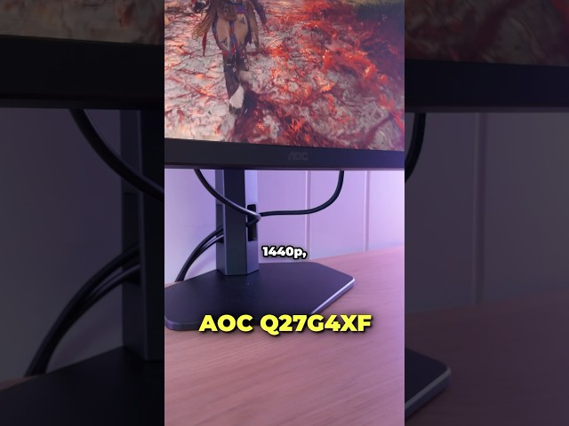 Vídeo relacionado con AOC Gaming 27G4XED - Monitor Full HD de 27 Pulgadas, 180 Hz, 1 ms, FreeSync Prem., G-Sync Comp., HDR10 1920x1080, 2X HDMI 2.0, 1x DisplayPort 1.4 Negro/Gris, 27 Pulgada FHD, Soporte Fijo