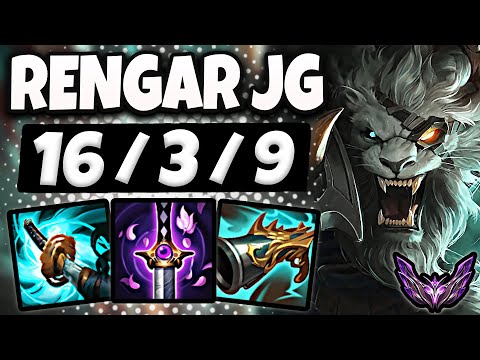Rengar vs Kindred Jungle [ Gen G Peanut ] Ranked Master Korea Patch 13.10 ✅