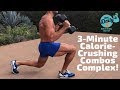 🔥3-Minute Calorie-Crushing Combos Complex | BJ Gaddour Fat Loss Dumbbells Workout