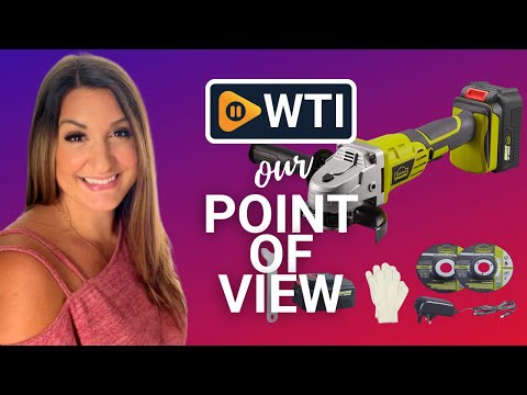 DEWINNER 20V Cordless Angle Grinder - WTI product video review