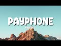 Maroon 5 Ft Wiz Khalifa Payphone Lyrics
