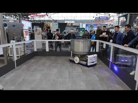 Diosna Wendelkneter plus fahrerloses Transportsystem