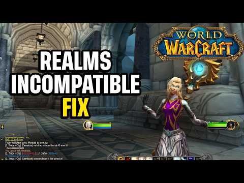 Incompatible Server Wow
