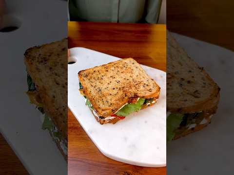 High Protein Veggie Sandwich