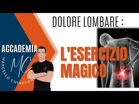 DOLORE LOMBARE: come trovare un esercizio magico (per professionisti)