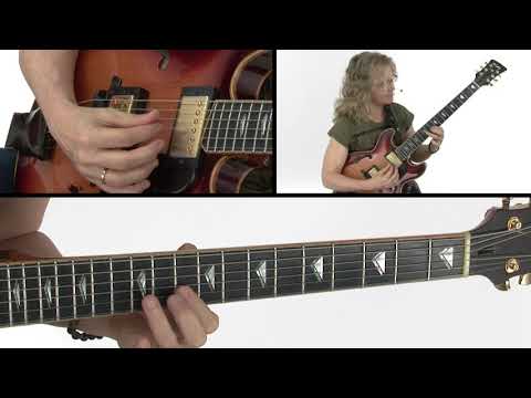 Bebop Blues Etudes - Blues in Alice's Flat Performance - Guitar Lesson - Sheryl Bailey