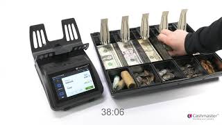 Counting a USD Cash Register Drawer in 1 Minute
